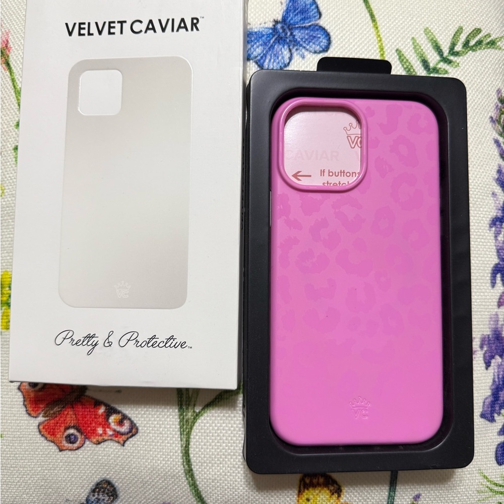 SOLD - Velvet Caviar iPhone 13 Pro Max Phone Case - Picture 2 of 6